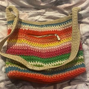 Rainbow hippy bag